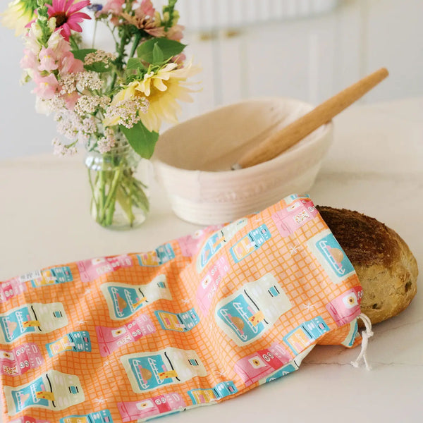 Vintage Ovens Bread Bag