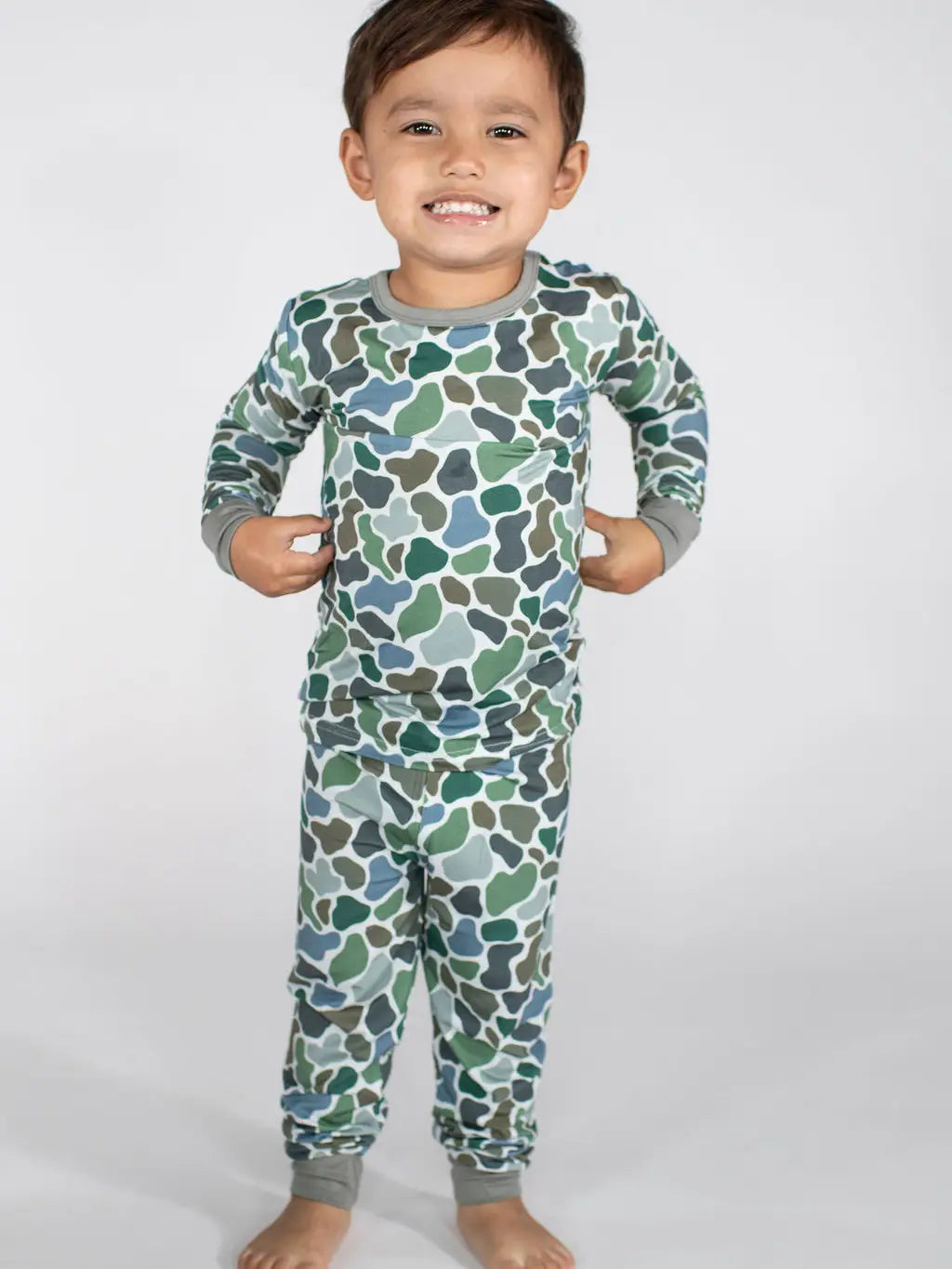 Pebble Camo 2 Piece PJ Set