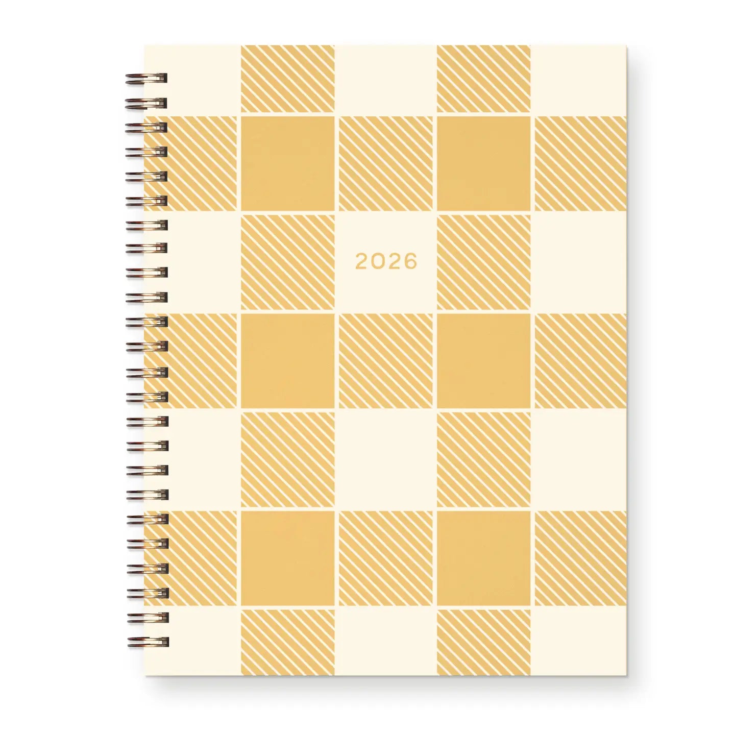 Gingham Dated Planner 2026