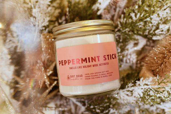 Peppermint Stick Candle