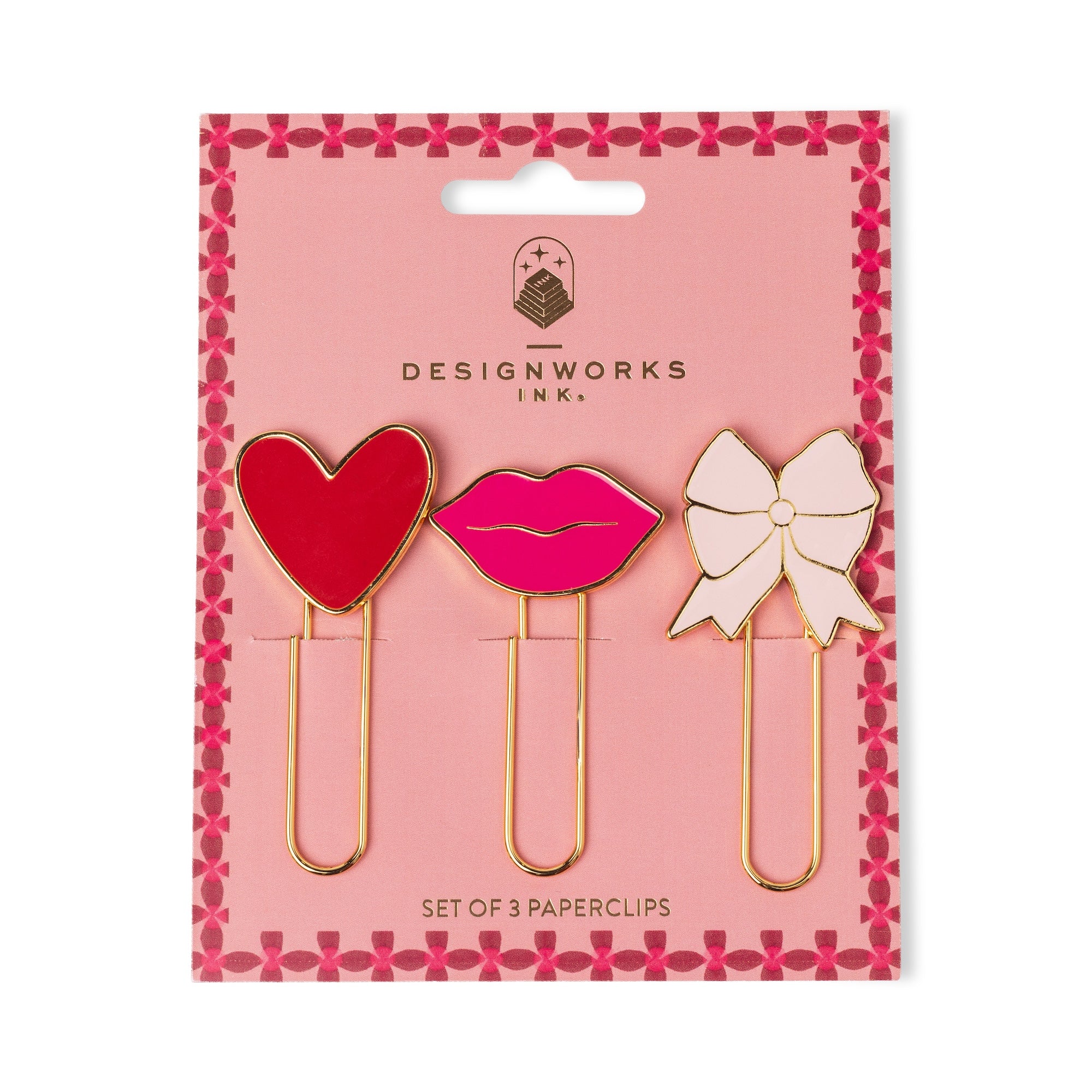Set of 3 Paperclips | LOVE