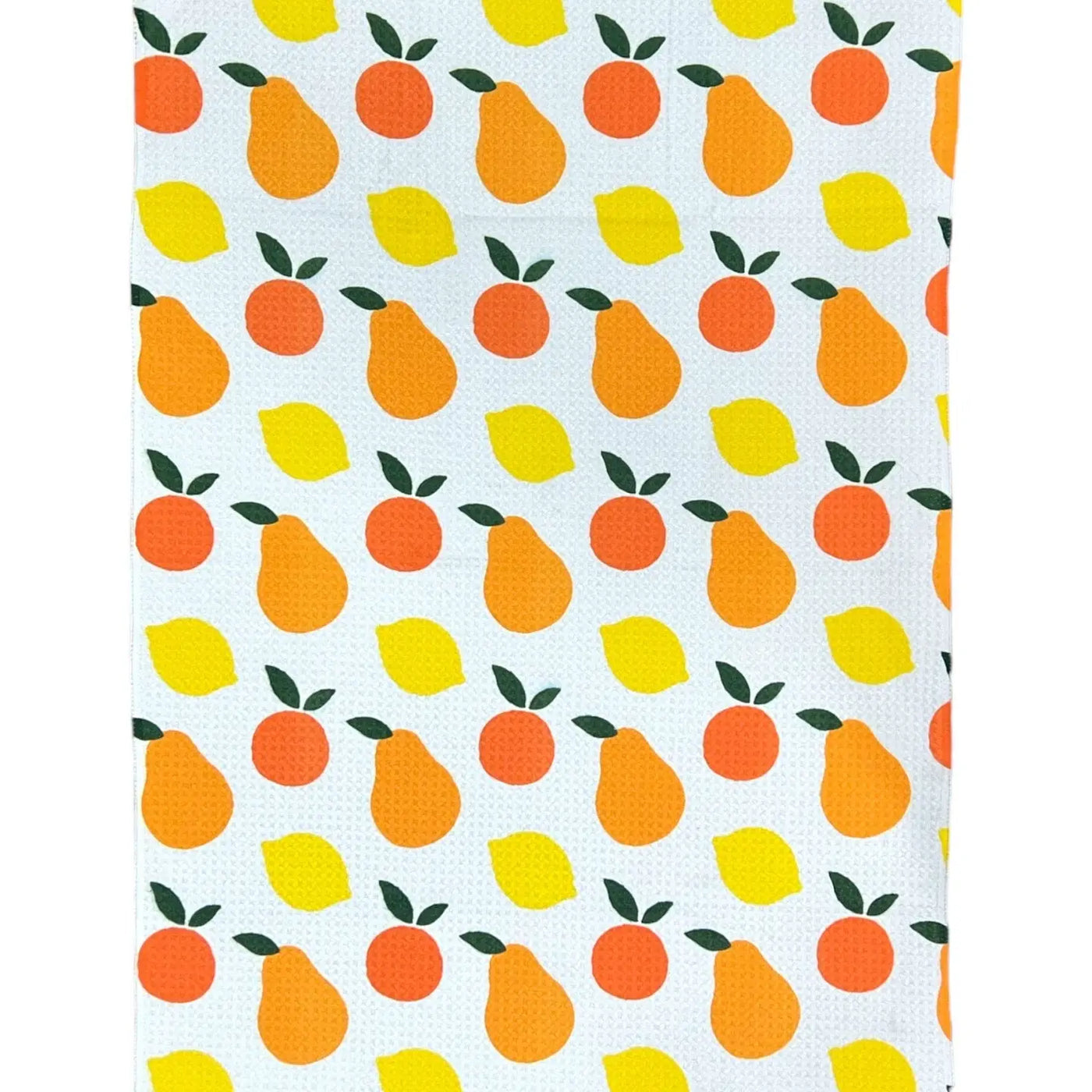 Citrus Pear Single Sided Microfiber Towel