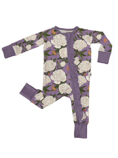 Purple Peonies PJs