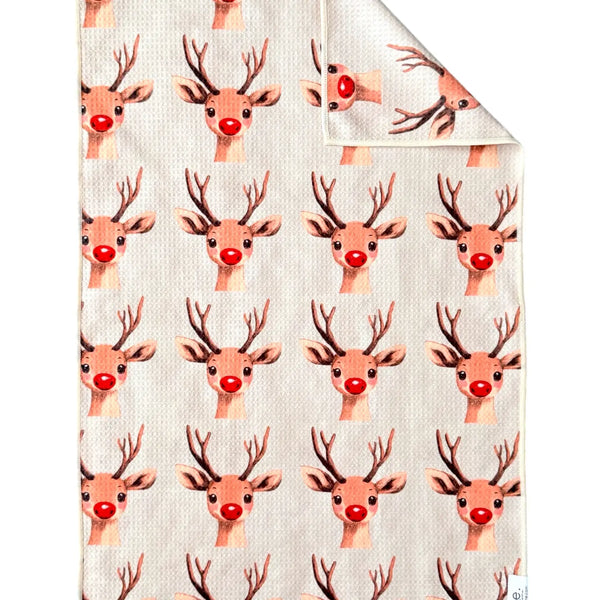 Won't You Ride My Sleigh Double Sided Hand Towel