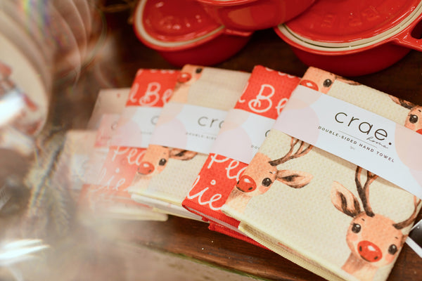 Won't You Guide My Sleigh Double Sided Hand Towel