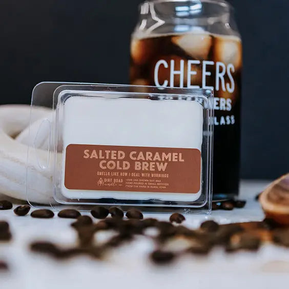 Dirt Road Candle Co Salted Caramel Cold Brew Wax Melt