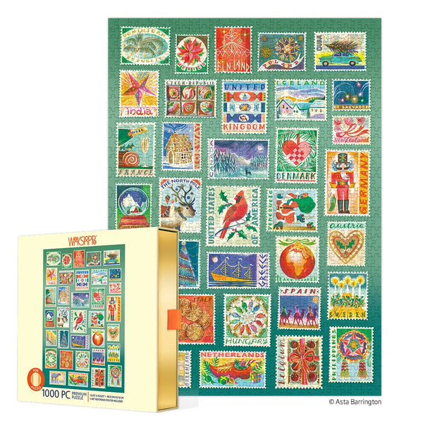 Seasonal Stamps 1000 Piece Puzzle