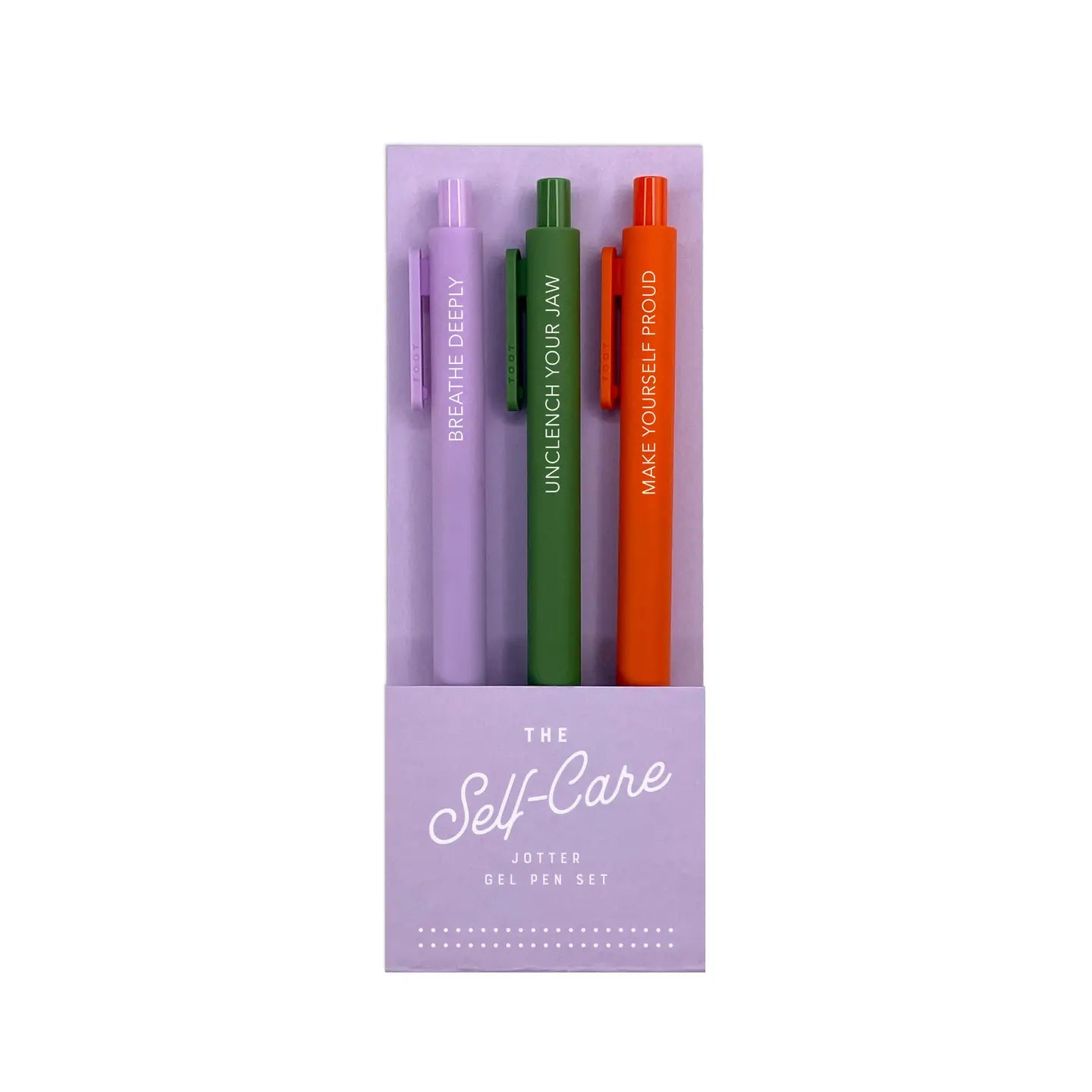 Self Care Jotter Gel Pen Set
