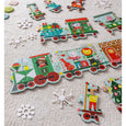 Christmas Train Shaped Floor Puzzle