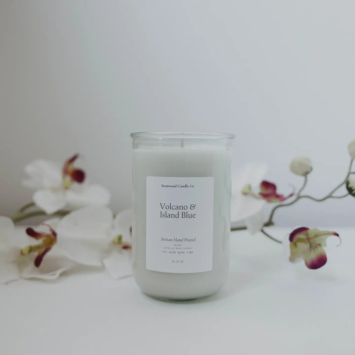 Volcano & Island Blue Candle- 13.5oz