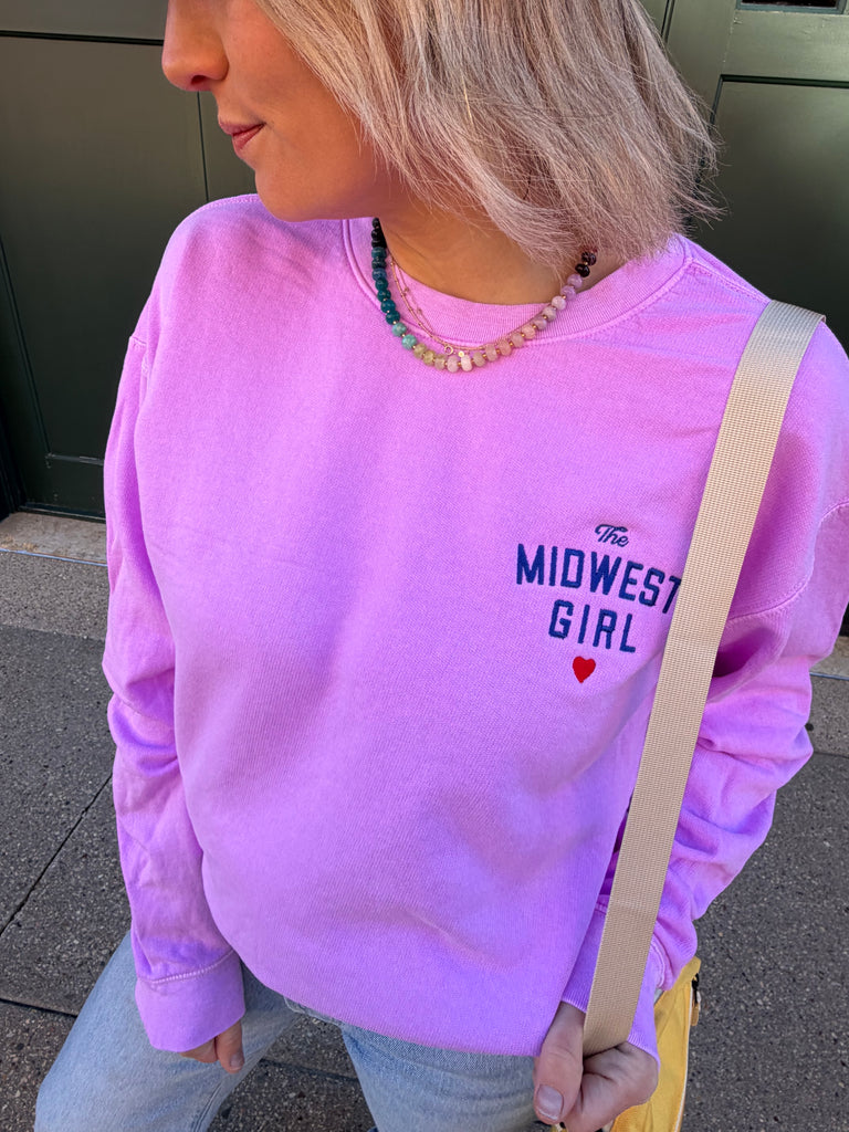 The Midwest Girl Crew in Neon Violet