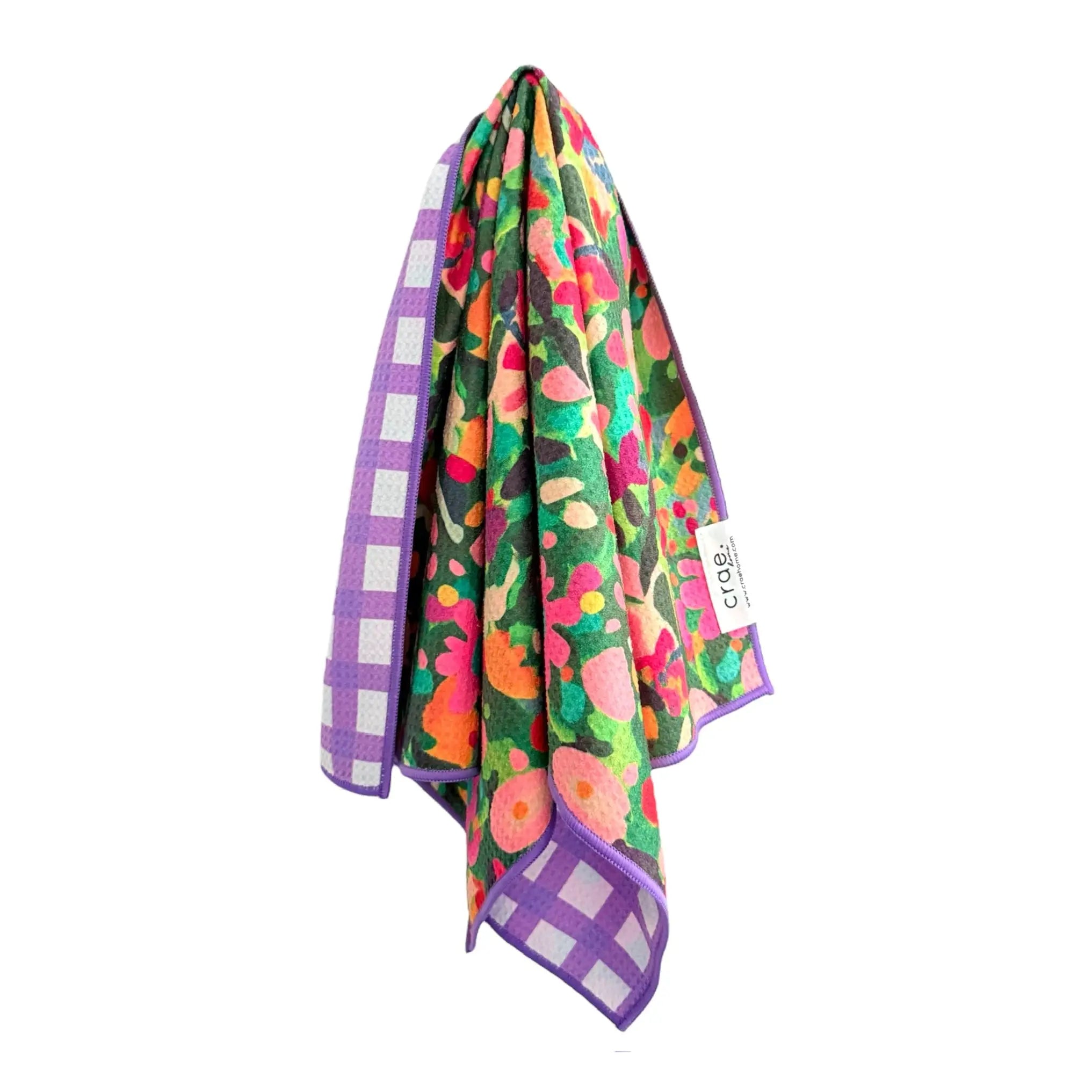 Violet Reversible Hand Towel