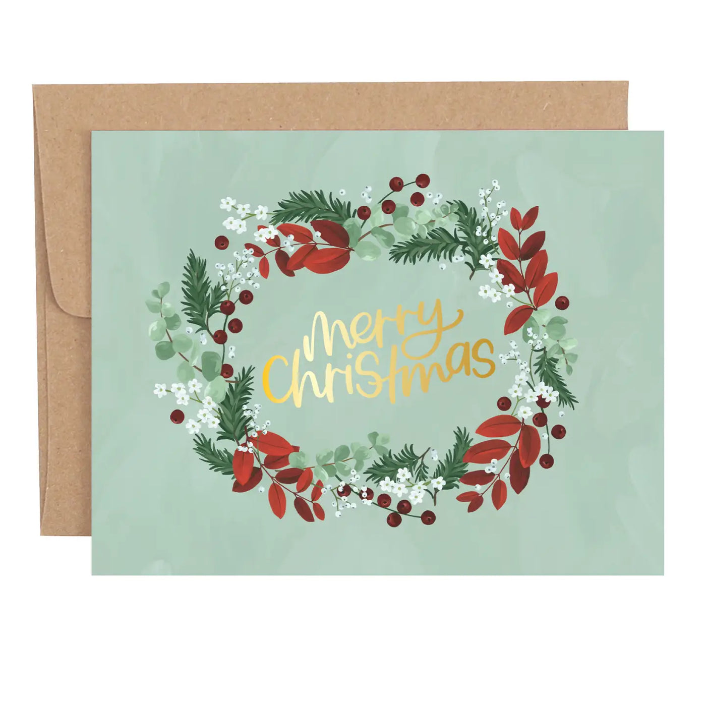 Merry Christmas Greeting Card