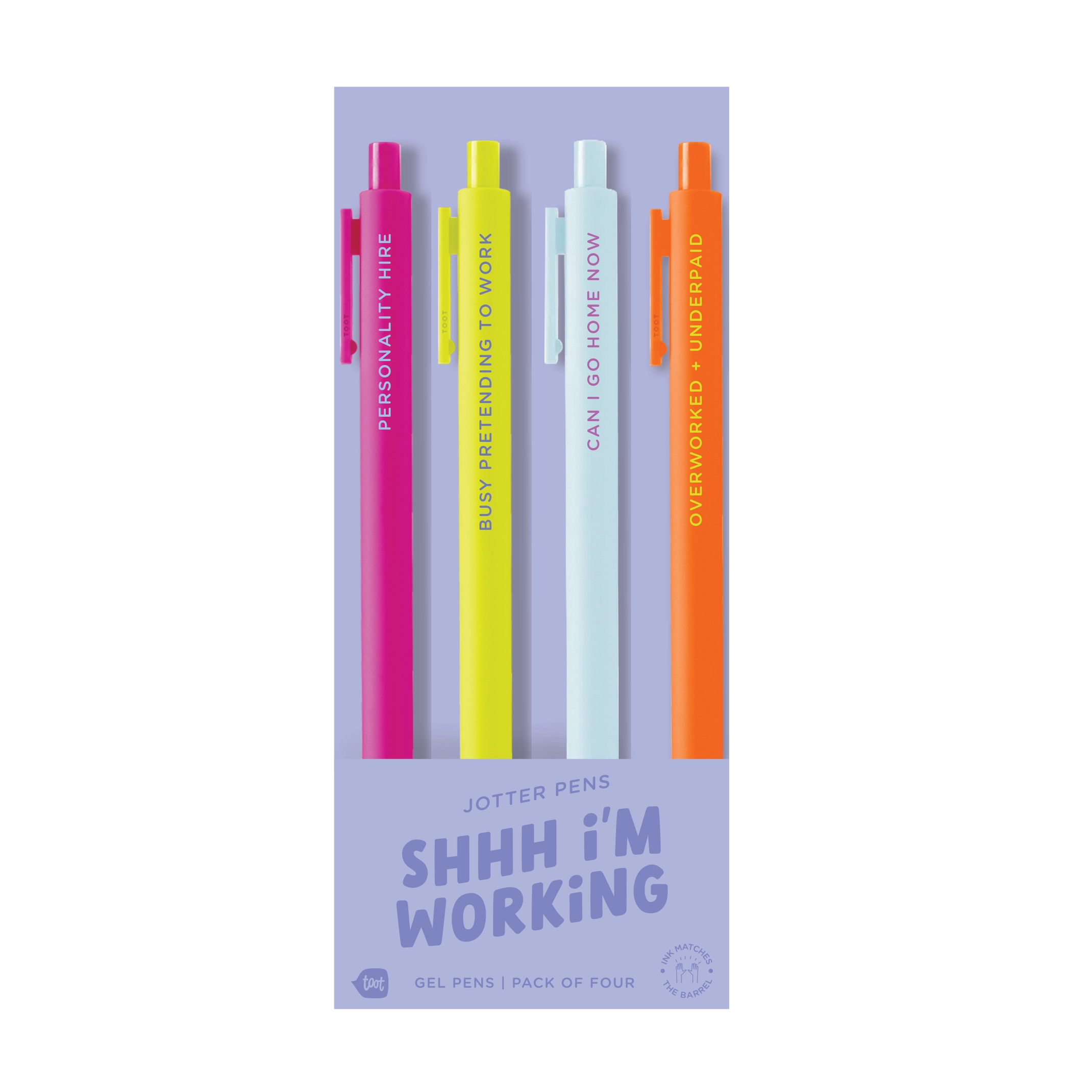 Jotter 4 Pack Gel Pens
