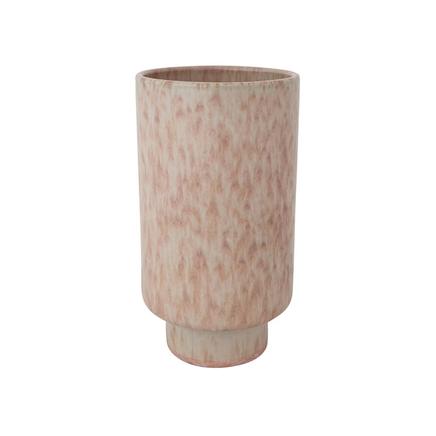 Coral & Cream Vase