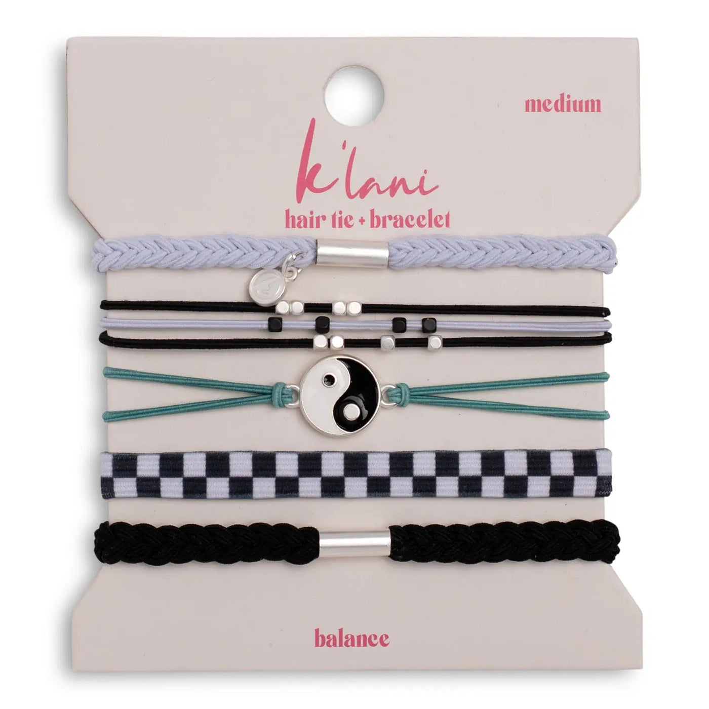 K'lani Hair Tie Bracelet- Balance