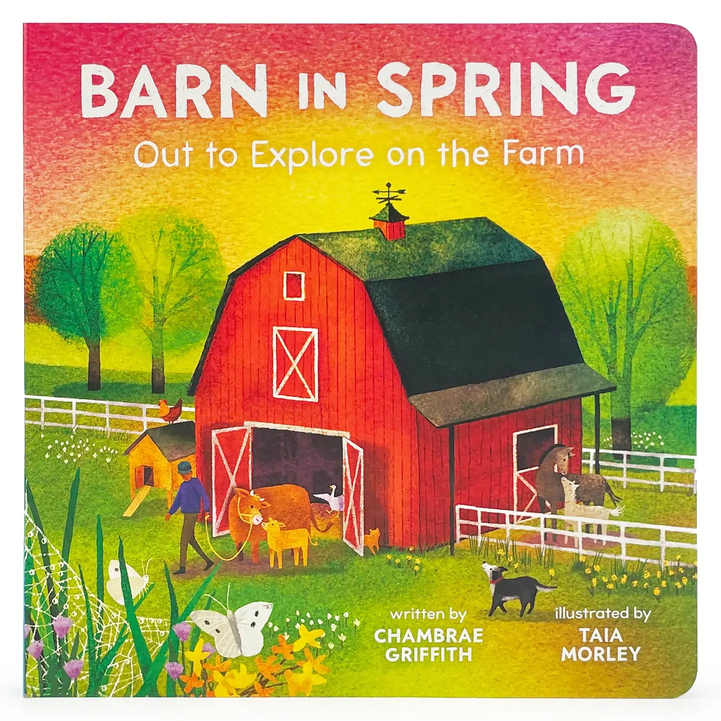 Barn in Spring: Out To Explore On the Farm Board Book