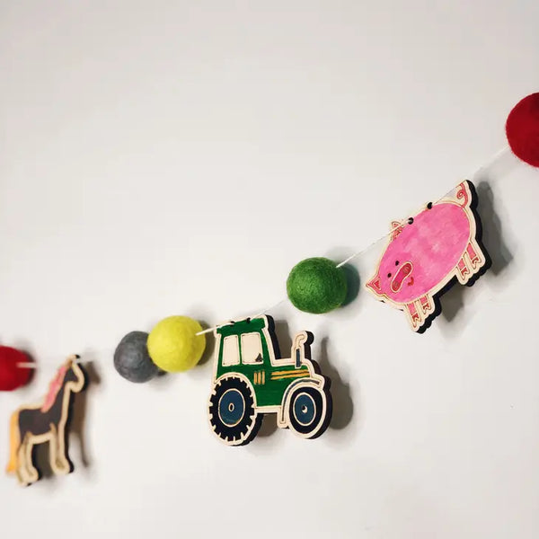 Diy Craft Kit - Barnyard Garland