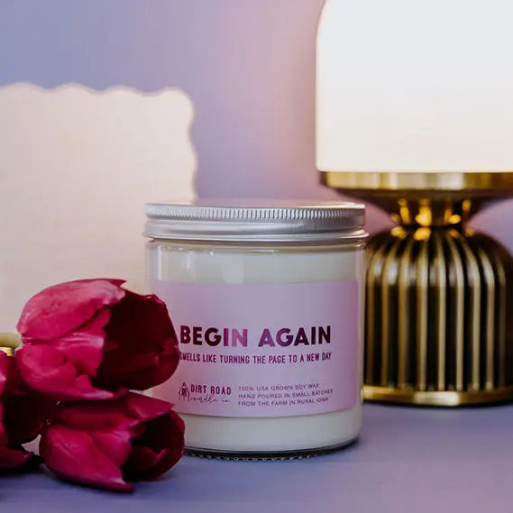 Begin Again Candle