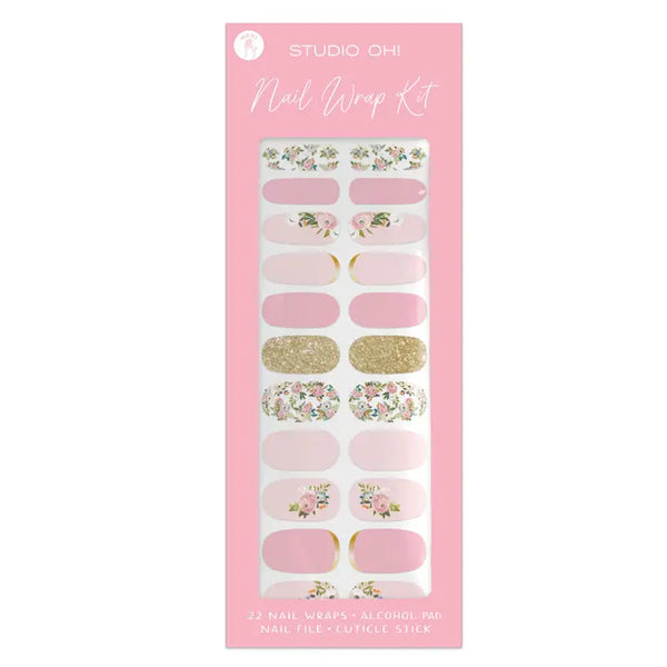 Bella Flora Nail Wrap Kit