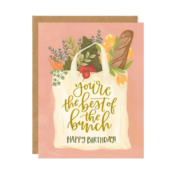 Best of the Bunch Birthday Greeting Card