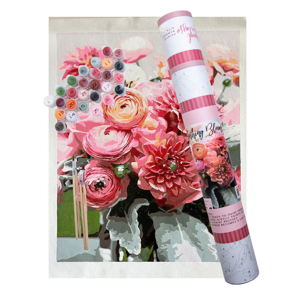 Botanical Paint By Number Kit