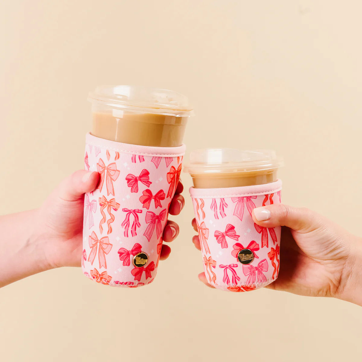 Blushing Bows Large Drink Sleeve