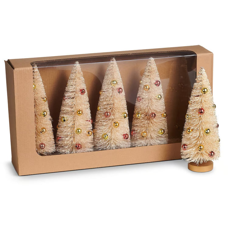 Box of 8 Bottle Brush Trees