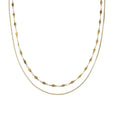 Brenda Grands Box Chain Layered Necklace