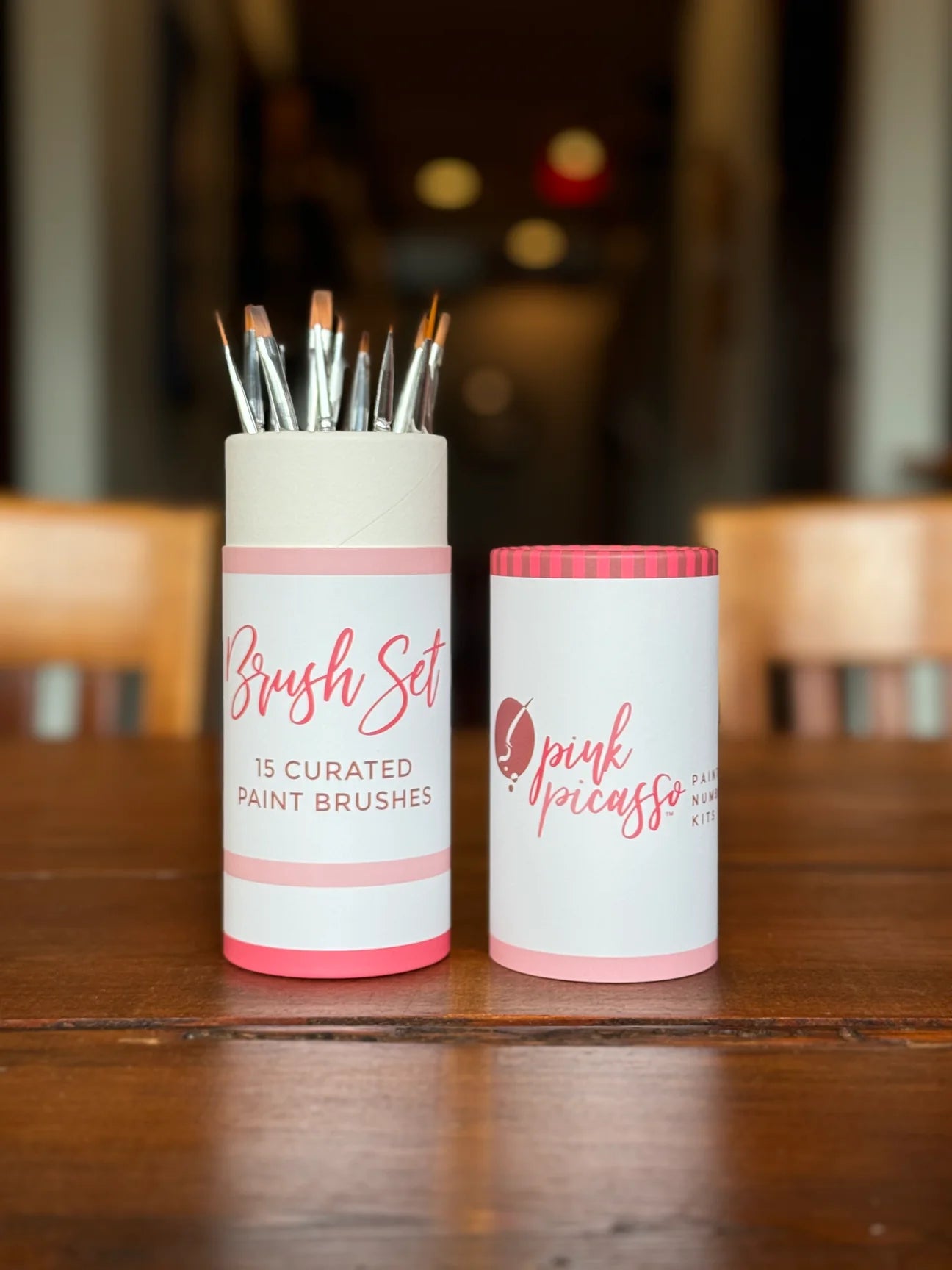 Paint Brush Set- Pink Picasso