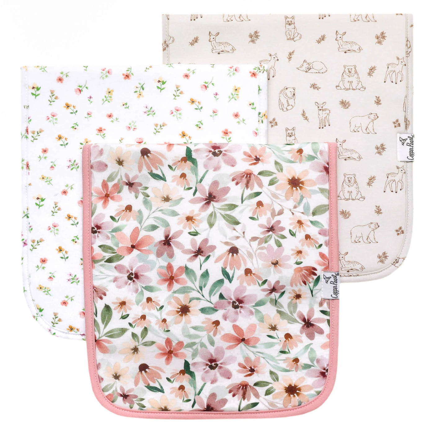 Natalie Burp Cloth Set