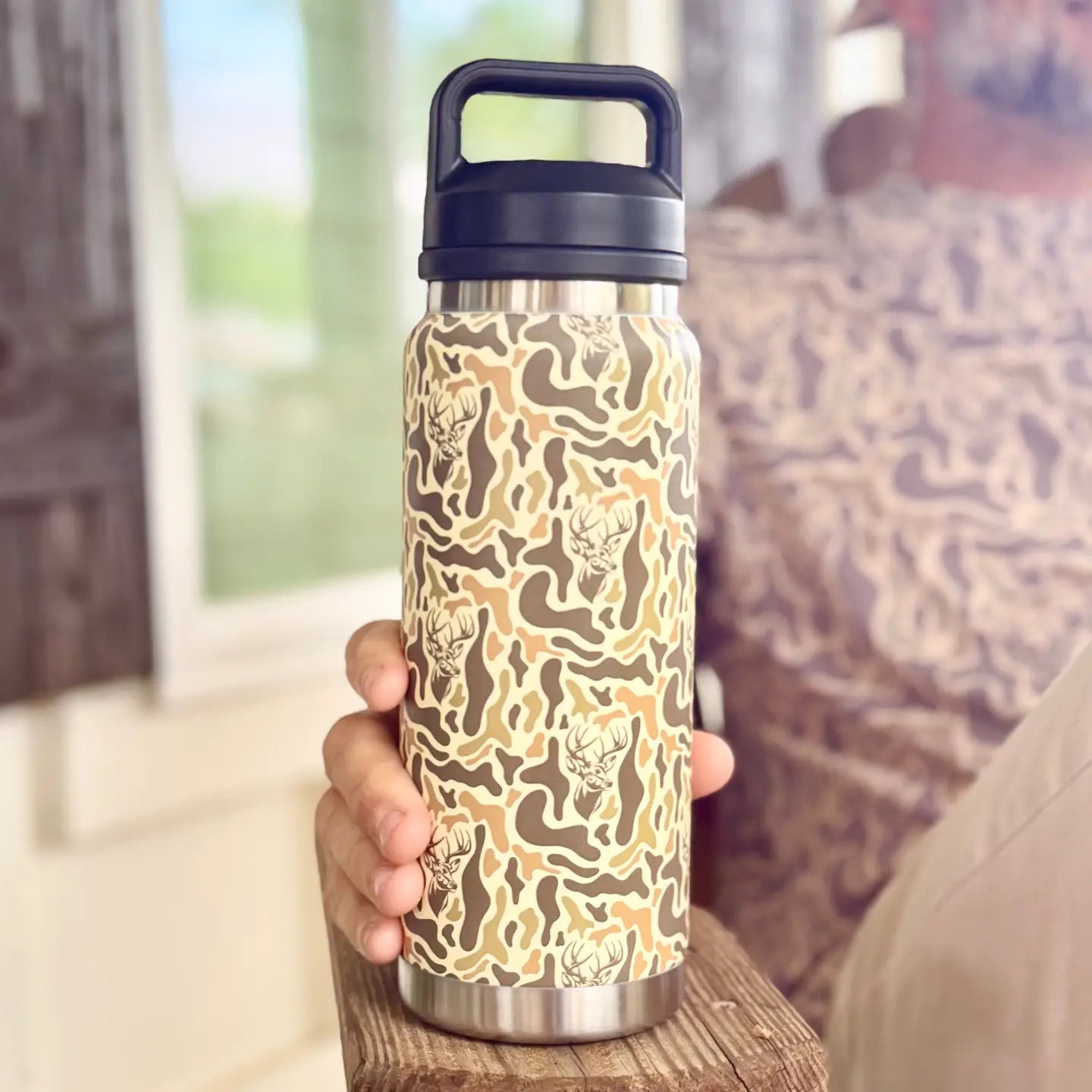 Camo Deer Tumbler