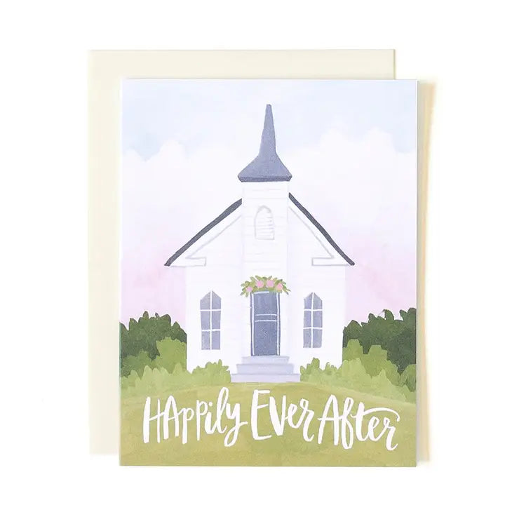 Wedding Chapel Greeting Card