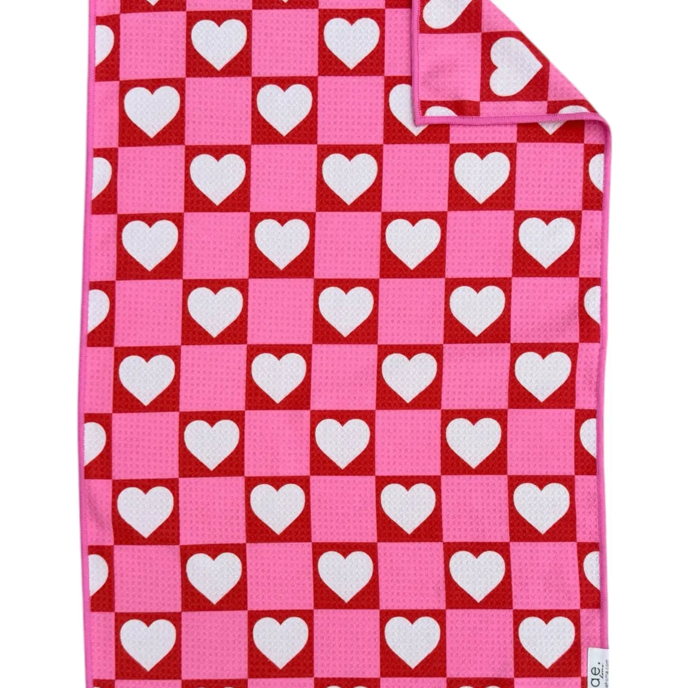 Check on my Heart: Double Sided Hand Towel Crae