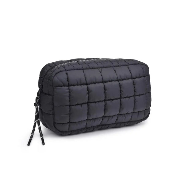 Cloud Nine Quilted Cosmetic Pouch