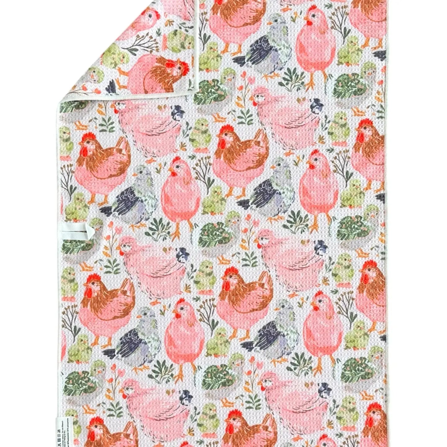 Coop Cuties: Double-Sided Hand Towel