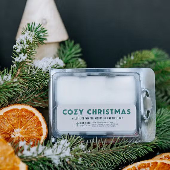 Dirt Road Candle Co Cozy Christmas Wax Melts