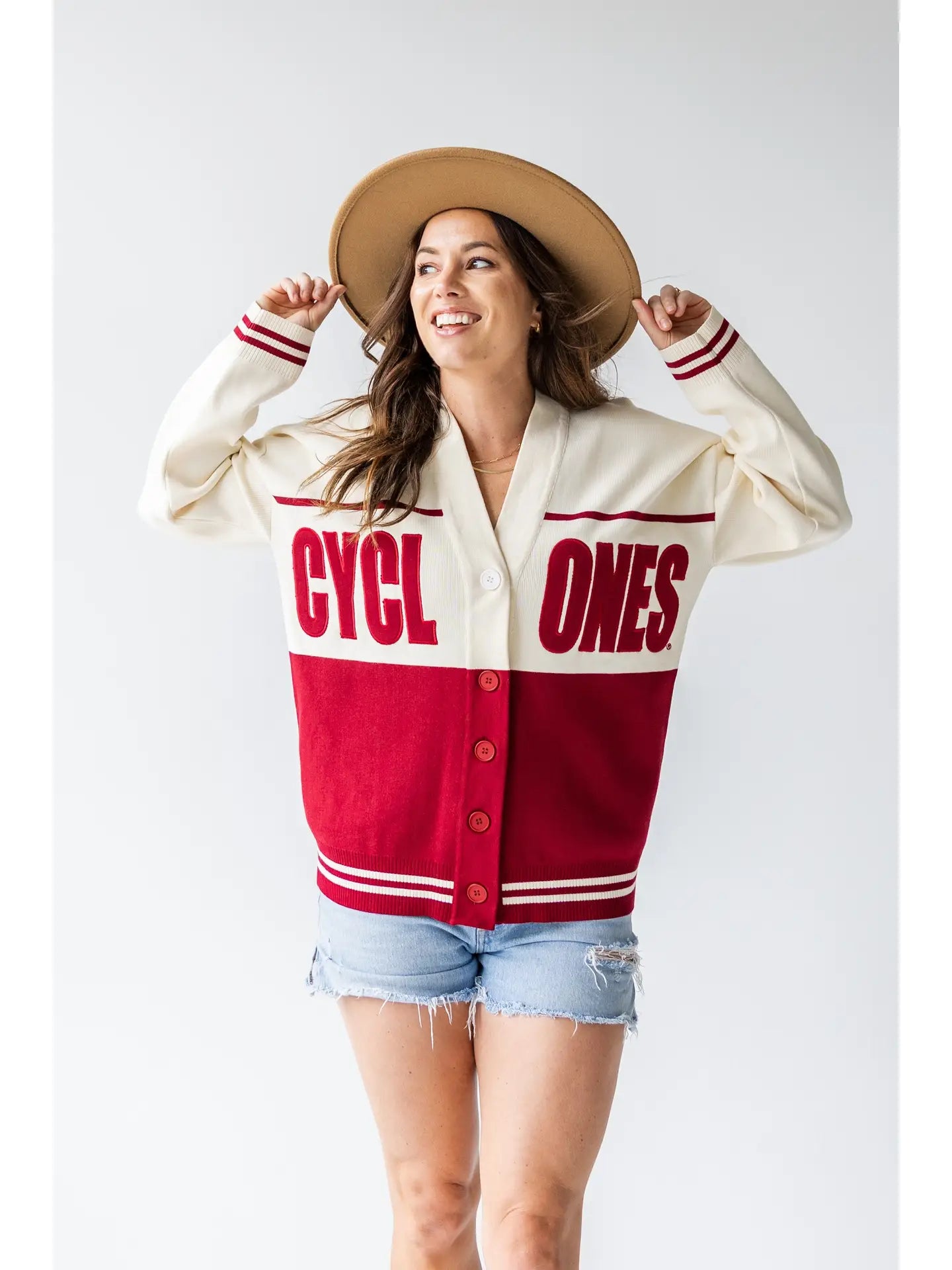 Iowa State Carley Lux Cardigann