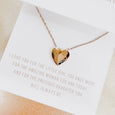 Sweet Heart Gift Necklace - Waterproof