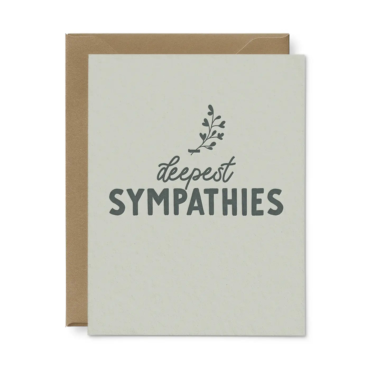 Deepest Sympathies Greeting Card