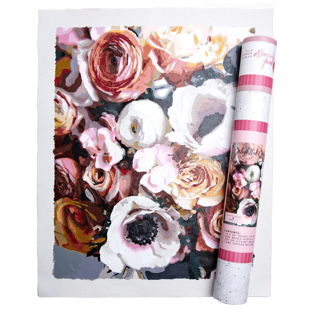Botanical Paint By Number Kit