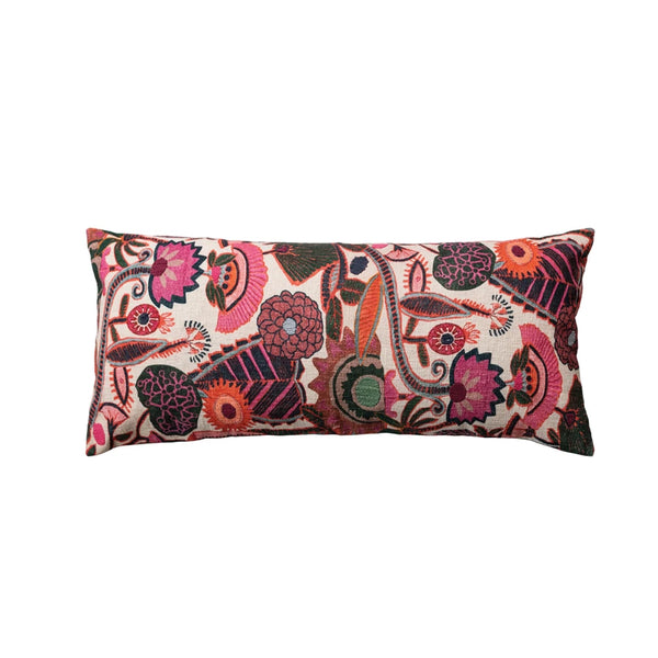 Embroidered Lumber Pillow