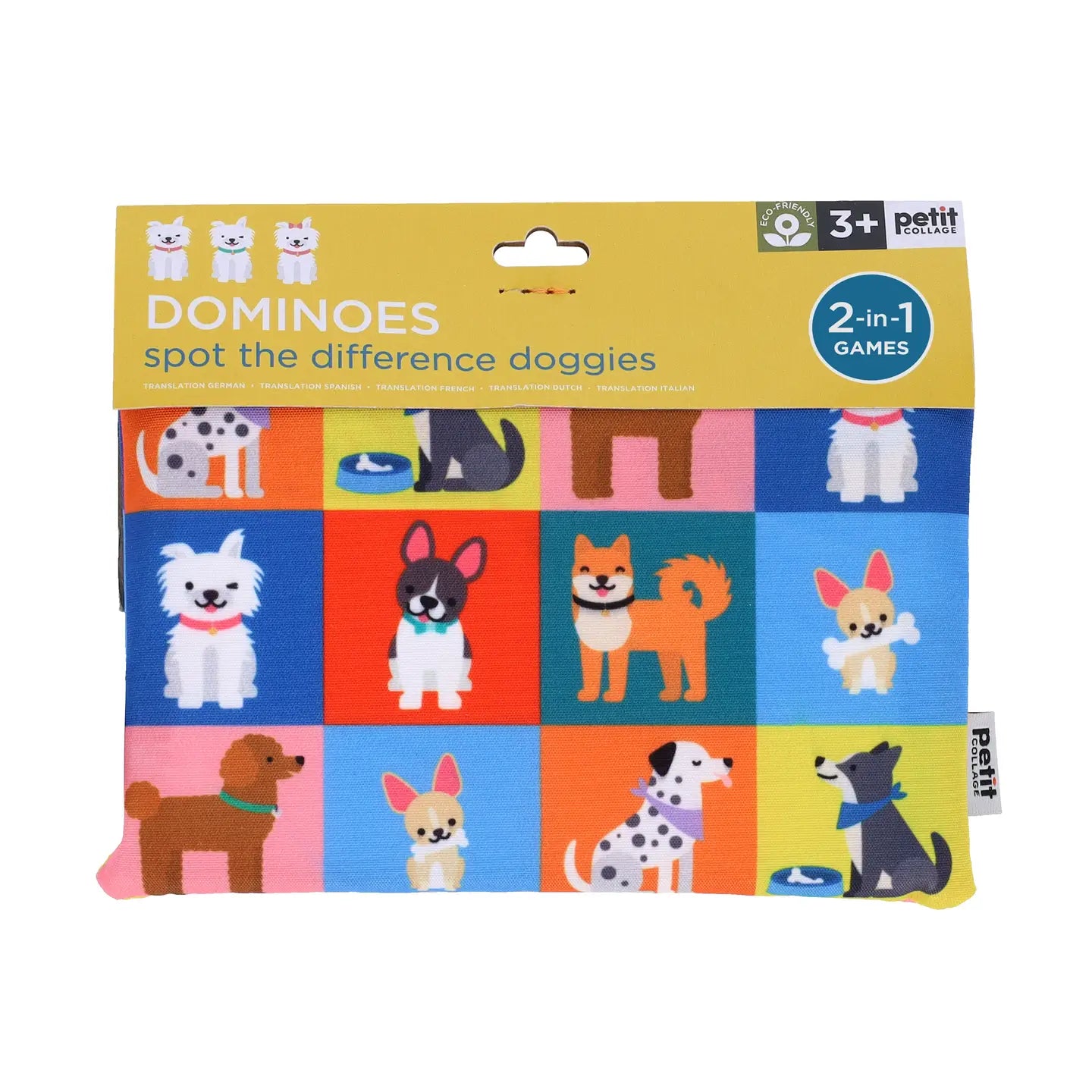 Dominoes Spot the Difference: Doggies