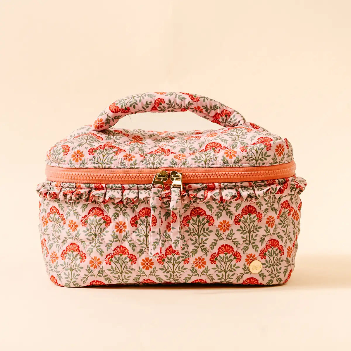 Glam & Go Quilted Cosmetic Bag