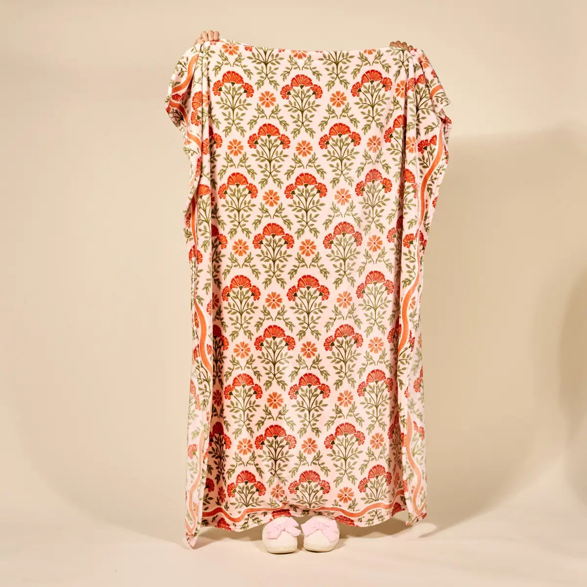 Snuggle Up Plush Blanket | Everbloom Dusty Rose