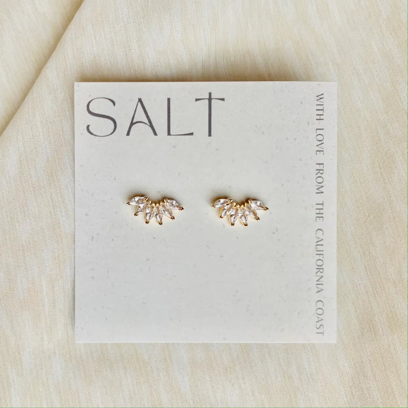 Fan Girl | Crystal Stud Earrings |