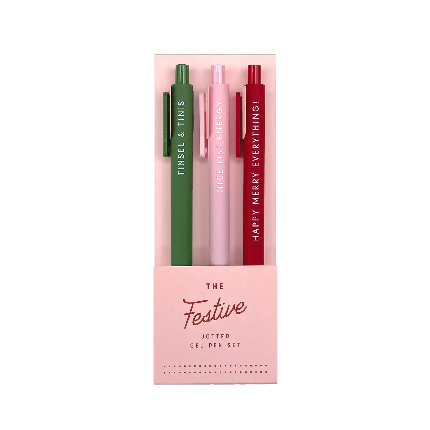 Festive Jotter Gel Pen Set