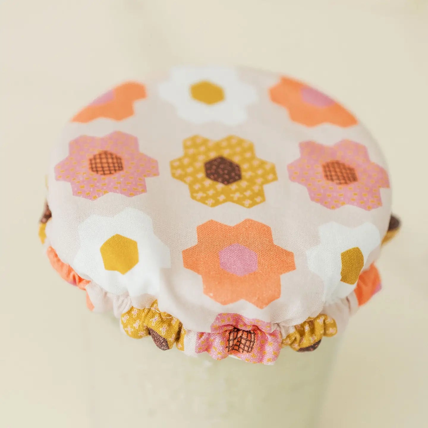 3.25" Flower Garden Jar Cover