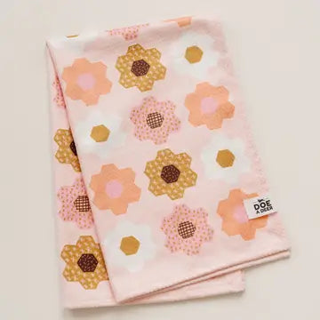 Flower Garden Kitchen Waffle Towel