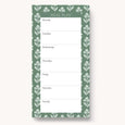 Magnetic Meal Plan Notepad